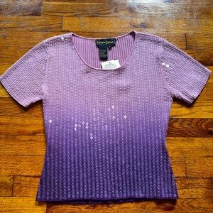 Christine Phillipe Y2K Knit Sweater tee